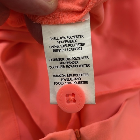 EP Pro Golf Skirt Ladies see measurements 4 size.should be Large 14 Orange - Picture 5 of 8